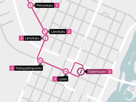 Joensuu Bus Route Map by Lassi Vehviläinen Route Map Design, Map Infographics, Bus Route Map, Map Route, Bus Map, Transport Map, Map Layout, Data Map, Infographic Map