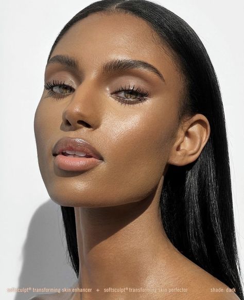 Sydney J Harper, Ballet Inspired Fashion, 90s Makeup Look, Clean Girl Makeup, Learn Makeup, Makeup For Black Skin, Makeup Lessons, Dewy Makeup, Dark Skin Makeup