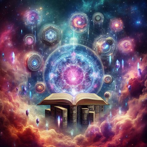 Akashic Records The Akashic Records, Sacred Groves, Spiritual Dimensions, Sacred Tree, Cosmic Art, Akashic Records, Hero's Journey, Higher Consciousness, The Collective