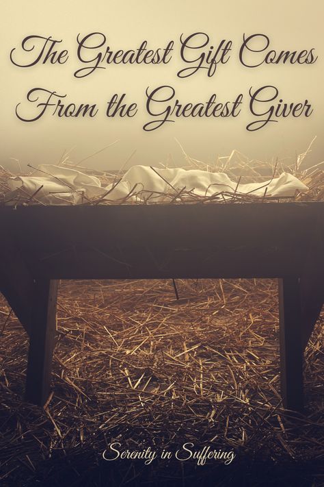 Most know Jesus came to be the Savior of the world, but do you know the other reason He came? #serenityinsuffering #christmas #advent #birthofjesus #godslove #peace #love #hope The Greatest Gift Of All Jesus, Jesus The Greatest Gift Of All, Fill My Cup Lord, Savior Of The World, Christmas Devotional, Life Verses, Bible Characters, The Greatest Gift, About Jesus