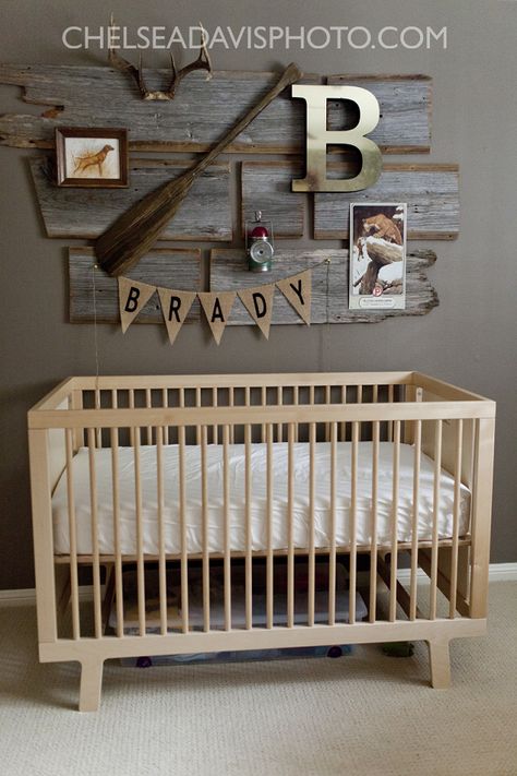 Vintage Hunting Nursery Designed By Ashley from This Country Fried Life feaured on Fawn Over Baby #nursery #rustic Hunting Nursery, Baby Boy Bedroom, Vintage Hunting, Rustic Nursery, Baby's Room, Everything Baby, Boys Bedrooms, Baby Boy Rooms, Boy's Bedroom