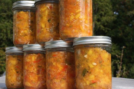 Nectarine Canning Recipes, Salsa Recipes For Canning, Nectarine Recipes Healthy, Canning Nectarines, Tomato Salsa Canning, Nectarine Salsa, Spanish Chicken And Chorizo, Franks Recipes, Recipes For Canning