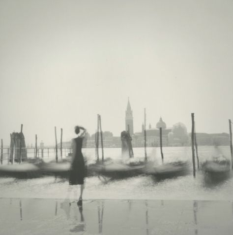 Alexey Titarenko: Untitled, (Gondolas), Venice, 2001 Alexey Titarenko, Venice, Black And White, Water, Photography, White, Black