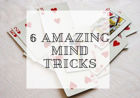 "Mind Tricks" can be fun to play on your family and friends (with their consent, of course). Learn some of the easiest "mind tricks" to perform!