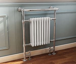 Home Page Traditional Bathroom Radiator, Vintage Style Radiators, Victorian Bathroom Radiator, Heritage Style Bathroom, White Chrome Bathroom, Paneled Bathroom, Victorian Bathroom Vintage, Victorian Bathroom Ideas, Pnw House