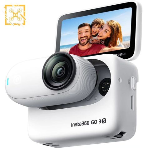 Insta360, known for its impressive 360 cameras, is ready to launch a new model, the Insta360 Go 3S, on June 13th. #Insta360 #Insta360Go3S #leaks #leak #TechNews #TrendingNews #Upcoming Insta 360, Camera Store, Medium Format Camera, Rangefinder Camera, System Camera, Small Camera, Action Cam, Lens Filters, Tv Led