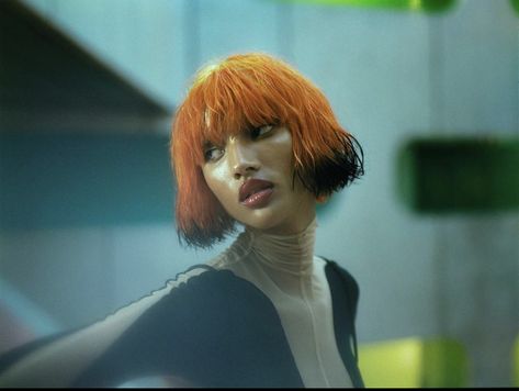 Dipped Hair, Cheveux Oranges, Dip Dye Hair, Hair Reference, Orange Hair, Hair Inspo Color, Dream Hair, Dip Dye, Aesthetic Hair