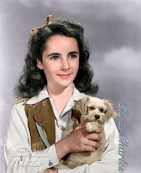 Liz Taylor Richard Burton, Young Elizabeth Taylor, Eleanor Powell, Fashion Photography Art, Vintage Movie Stars, 32 Bit, Old Hollywood Glamour, Elizabeth Taylor, Kids Portraits