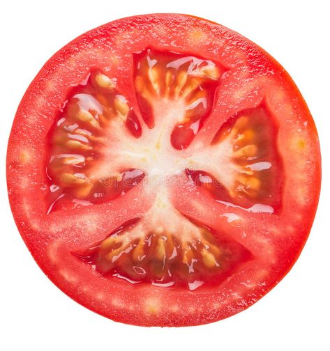 Tomato slice. On white background , #SPONSORED, #slice, #Tomato, #background, #white #ad Reference Photos For Artists, Circle Painting, Food Png, Tortellini Soup, Fruit Photography, Sliced Tomato, Food Drawing, Fruit And Veg, Natural Forms