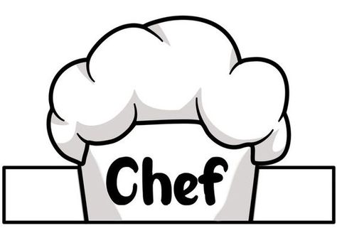 Chef Hat Template Free Printable, Chef Crafts For Toddlers, Chef Activities For Kids, Little Chef Activities For Kids, Chef Preschool Activities, Chef Activities For Preschool, Chef Hat Craft, Community Helpers Preschool Activities, Chef Hats For Kids