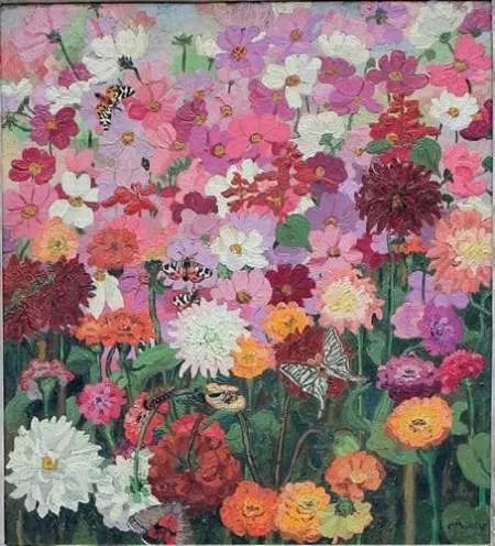 Cedric Morris, Brown Collage, Maggi Hambling, Cecily Brown, Modern Still Life, July Flowers, 8 February, Summer Flowers Garden, Flowers In Art