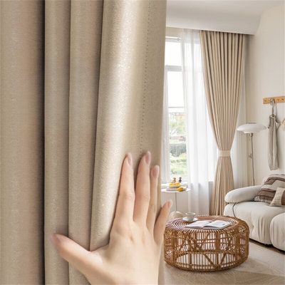 Curtains living room Bedroom Curtains Beige, Curtains Living Room Modern Luxury, Curtains Living Room Apartment, Brown Curtains Living Room, Boho Curtains Living Room, Beige Curtains Living Room, Blue Curtains Living Room, Cream Blackout Curtains, White Curtains Living Room