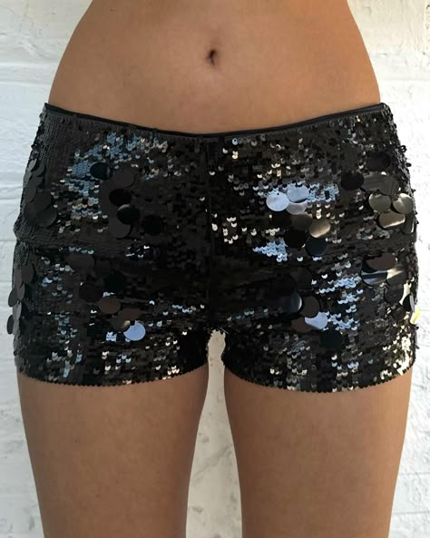 our new Paillette Shorts in black ⋆˙⟡ available tomorrow Sequence Shorts, Rinestone Shorts, Pailletten Shorts Boxers, Rave Black Shorts, Black Sequined Short Bottoms, Dinner Fits, Glitter Shorts, Sequin Shorts, Mini Short