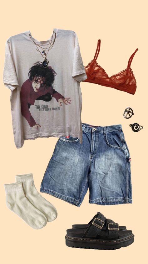 Tv Girl Concert Outfit Ideas, Tv Girl Concert, Concert Outfit Ideas, Tv Girl, Baggy Clothes, Summer Fits, Swaggy Outfits, Really Cute Outfits, Dream Clothes