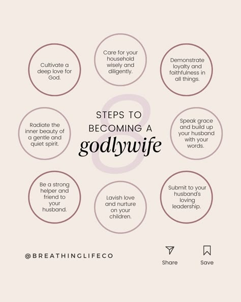 Embrace the journey of becoming a Godly Wife! 🌟 - #ChristianLiving #FaithWalk #WomenOfGod #BibleVerse #InspirationalWomen #DailyDevotion #GodsLove #InnerPeace #ChristianLife #WalkInFaith #WomensMinistry #breathinglife #breathinglifeco #ChristianWomen How To Become A Wife, Godly Wife Bible Study, Preparing To Be A Godly Wife, How To Be A Godly Wife, Becoming A Wife, Biblical Wife, Biblical Femininity, Holy Girl, Learn The Bible