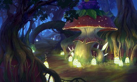 God Aesthetic, Natures Bounty, Fairy Tale Forest, Forest Drawing, Nature Vibes, Mushroom Forest, Fantasy Background, Forest Background, Forest Illustration