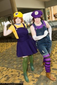 Waluigi Costume, Waluigi Cosplay, Gender Bend Cosplay, Mario Cosplay, Mario Bros Birthday, Cosplay Pictures, Cosplay Ideas, Best Cosplay, Super Mario Bros