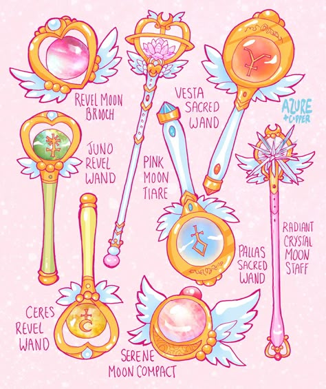 Neo Sailor Moon Weapons by Azure-and-Copper.deviantart.com on @DeviantArt Sailor Moons, Sailor Moon Tattoo, Magical Girl Aesthetic, Sailor Moon S, Moon Prism Power, Arte Sailor Moon, Posca Art, Sailor Moon Aesthetic, Sailor Uranus