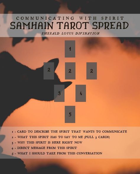 🌚Southern Witch🌙 on Instagram: “Here's a other communication with spirits tarot. *~SRFD~* #samhain #witchyvibes #witchesofinstagram #witchcraft #witches #witch…” Samhain Tarot, Connecting With Spirit, Tarot Reading Spreads, Tarot Guide, Tarot Card Spreads, Tarot Tips, Tarot Spread, Free Tarot, Oracle Tarot