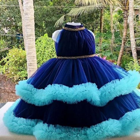 Ruffle Frock, Children Wears, Birthday Frocks, Frocks For Kids, Mother Daughter Dress, Kids Frocks Design, Kids Dress Patterns, Frock For Women