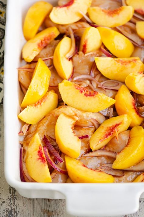 Recipes Using Peach Preserves, Peach And Chicken Recipes, Chicken Peaches Recipes, Chicken With Peaches Recipes, Chicken Peach Recipes, Chicken And Fruit Recipes, Savory Fruit Recipes, Peach Chicken Recipes, Chicken And Peaches Recipe