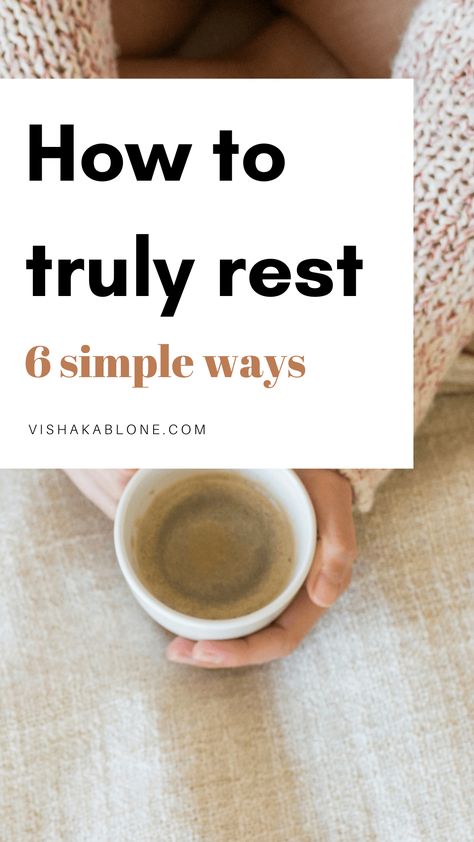 How to Truly Rest and Enjoy Relaxing - Vishaka Blone Rest Ideas, 10 Minute Guided Meditation, Simple Living Lifestyle, Living Simple, Weary Soul, Slow Lifestyle, Mind Relaxation, Simpler Lifestyle, Simplifying Life