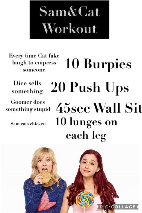 Tv Show Workouts Disney, Victorious Workout, Tv Show Workout Challenge, Tv Workout Challenge, Show Workouts, Netflix Workout, Tv Workout, Disney Workout, Tv Show Workouts