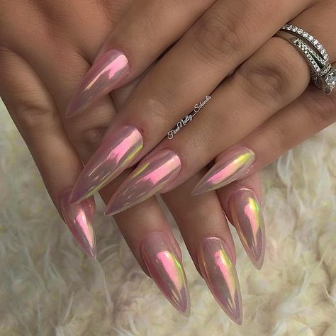 French Nails Glitter, Stiletto Nail Art, Different Nail Designs, Stiletto Nails Designs, Nails Only, Gel Nail Designs, Luxury Nails, Fabulous Nails, Dope Nails