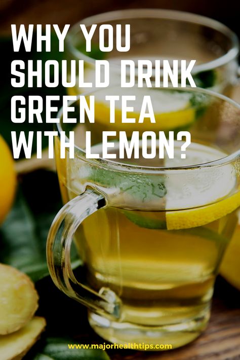 Green tea and lemon is going popular to all the health conscious people. Green tea and Lemon has a huge benefit. One of the main benefits of green tea is that it helps with weight loss since, it has caffeine and catechizes that boost metabolism, making the body spend more energy and also helps with digestion, regulates the intestines and prevents water retention. #healthtips, #majorhealthtips, #healthtips, #greentea, #greenteawithlemon, #greenteaandlemondetox, #greenteawithlemonmint, #greentea Benefits Of Drinking Green Tea, Green Tea With Lemon, Drinking Green Tea, Tea With Lemon, Benefits Of Green Tea, Lipton Tea, Drinking Lemon Water, Green Tea Benefits, Health Conscious