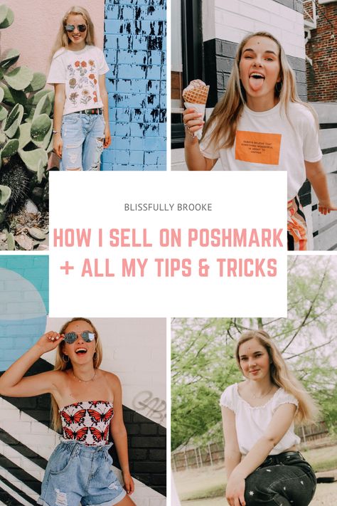 How To Sell Clothes, Poshmark Packaging, Sell On Poshmark, Selling Clothes Online, Photographer Outfit, Reselling Clothes, Resale Clothing, Reselling Business, Gain Followers