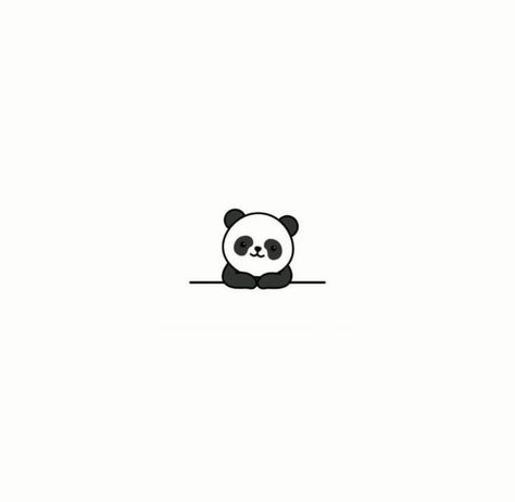 Cute Panda Drawing, Panda Tattoo, Panda Drawing, Panda Panda, Instagram Profile Picture Ideas, Heart Logo, Bare Bears, We Bare Bears, Cute Easy Drawings