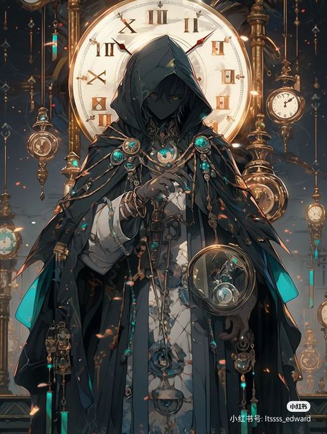 Steampunk Archer, Clockwork Soul Sorcerer, Qingdao China, 100k Followers, Master's Degree, Conceptual Artist, Avatar Ideas, Beautiful Illustration, School Of Art