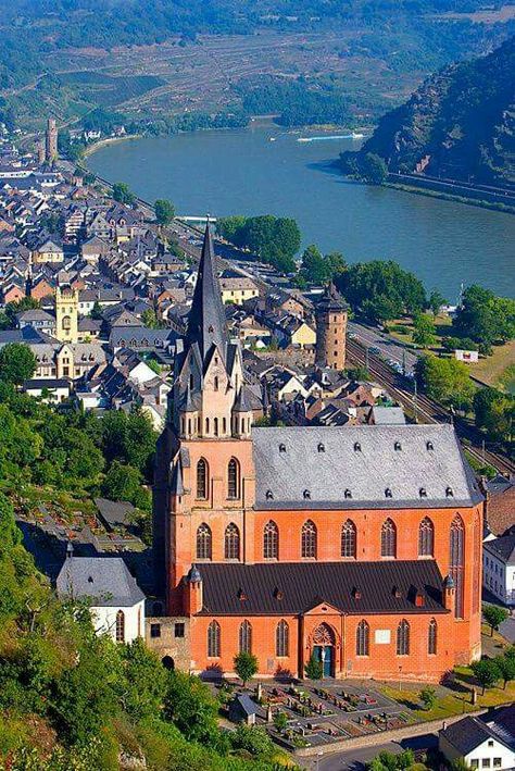 ST. GOAR OBERWESEL Rhine River, Germany Travel, Oh The Places Youll Go, Dream Destinations, Places Around The World, Wonderful Places, Dream Vacations, Travel Dreams, Beautiful World