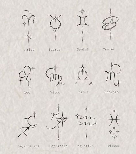 Tato Flash, Astrology Tattoo, Horoscope Tattoos, Tato Henna, Capricorn Tattoo, Hand And Finger Tattoos, Taurus Tattoos, Small Pretty Tattoos, Writing Tattoos