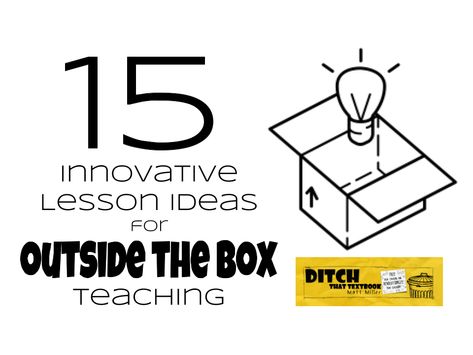 Innovation is another buzzword that we often hear used to describe the ideal lesson. As teachers, we work hard to create activities for our students that can be described as “outside the box”. But what does that really look like for teachers and students? And how can we utilize technology to innovate lessons and think outside the box? […] Presentation Activities, Innovative Teaching Ideas, Office Works, Teacher Tech, Creative Teaching, Future Classroom, Digital Learning, English Class, Outside The Box