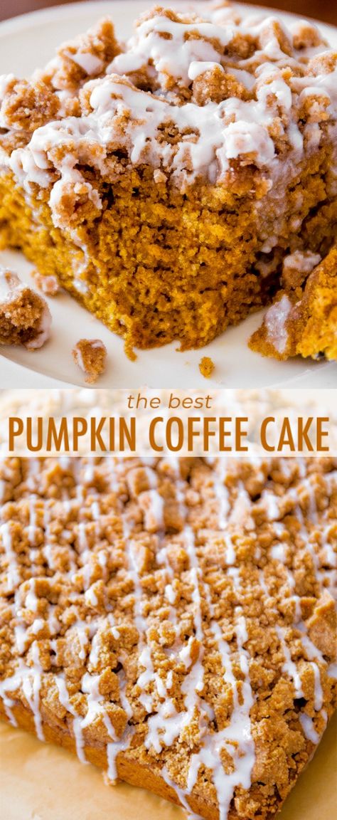 Pumpkin Spice Coffee Cake, Spice Coffee Cake, Pumpkin Recipes Dinner, Pumpkin Coffee Cake, Pumpkin Recipes Healthy, Savory Pumpkin Recipes, Pumpkin Coffee Cakes, Pumpkin Recipes Easy, Pumpkin Recipe