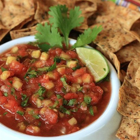 Dill Pickle Salsa Recipe | Allrecipes Pickle Salsa, Pickle Juice Recipe, Tuna Avocado Salad, Pickles And Cheese, Pickle Party, Recipes Broccoli, Cranberry Salsa, Cucumber Salsa, Dips Party