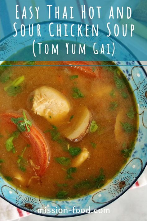 Tom Yam Soup Recipe, Tum Yum Soup, Tom Yum Gai, Nam Prik Pao, Thai Hot And Sour Soup, Tom Yum Soup Recipe, Thai Soup Recipes, Thai Chili Paste, Nam Prik