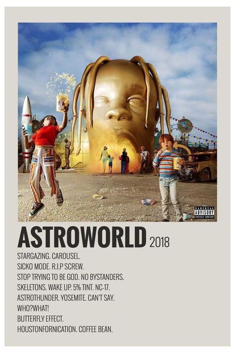 playlist, cover, album cover, astroworld, travis scott, trap Travis Scott Music, Travis Scott Album, Foto Muro Collage, Poster Grafico, Minimal Posters, Album Wall, Rap Album Covers, Travis Scott Astroworld, Minimalist Music