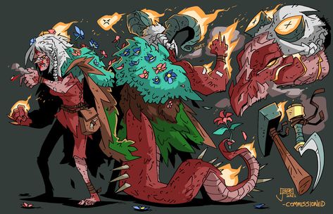 ArtStation - Naya the Dragon Brawler, Jesse Turner (jouste) Explosive Anger, Jesse Turner, The Dragon, Owl House, Cloak, Anger, Concept Art, Color Palette, Comic Book Cover