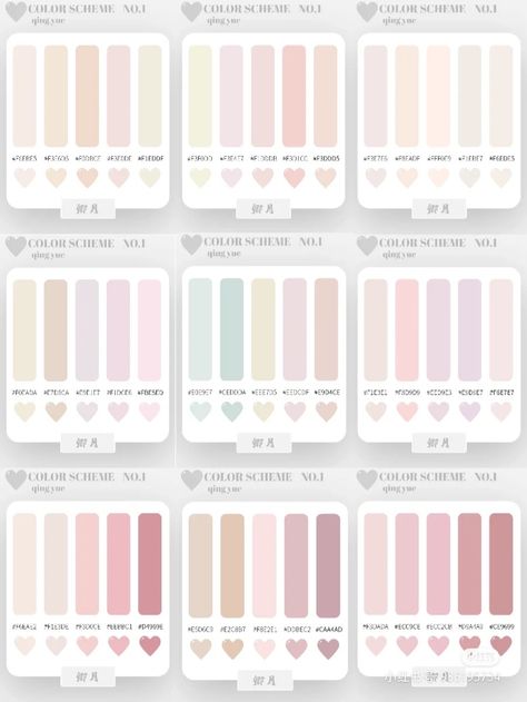 Color Coding Notes, Pantone Colour Palettes, Hex Color Palette, Color Palette Challenge, Palette Design, Color Schemes Colour Palettes, Palette Art, Pastel Decor, Paint Color Palettes