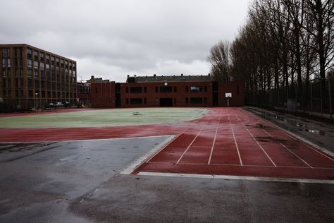 School Yard Design, Fantastic Beasts Characters, Environmental Studies, Dream School, School Yard, A Series Of Unfortunate Events, Japanese School, Easy Drawings Sketches, Yard Design