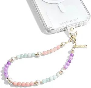 Amazon.com: Case-Mate Phone Charm w/Beaded Pearls & Gold | Detachable Anti Theft Phone Strap | Hands-Free iPhone Wrist Strap for Women | Phone Chain Wristlet for Apple, Samsung, Google Pixel & More | Sugar Rush : Cell Phones & Accessories Phone Chain, Phone Strap, Sugar Rush, Free Iphone, Anti Theft, Phone Charm, Phones Accessories, Wrist Strap, Hands Free