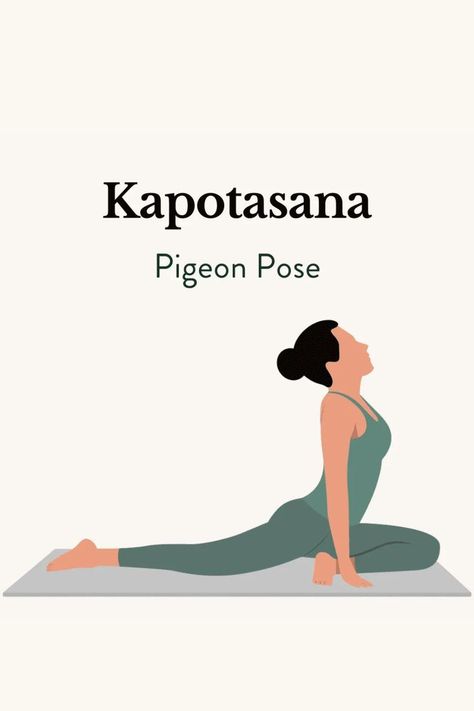 Strengthen Your Back and Open Your Hips with Kapotasana Yoga Pose Sacral Chakra Yoga Poses, Pigeon Pose Yoga, Sacral Chakra Yoga, Open Your Hips, Sacral Chakra Affirmation, Chakra Yoga Poses, Chakra Locations, Beginner Poses, Strengthen Your Back