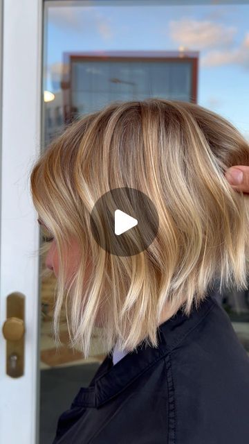 ÖMER ÖZDEMIR on Instagram: "BOBBY-DIMENSIONAL BLOND #askforwella #wellapassionistas #wellabewegt #mannheimgram #mannheimlove" Almond Butter Blonde Hair, Bobs Video, Marry Me Chicken Recipe, Marry Me, Cut And Style, Bob Hairstyles, Short Hair Styles, Blonde, Hair Makeup