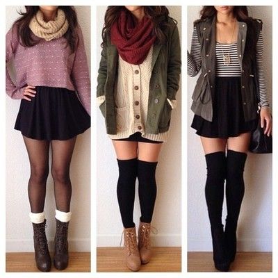 fall outfits but this would be considered spring outfits for seattle.. find more women fashion on www.misspool.com Cute Hipster Outfits, Indie Hipster, Rock Outfit, Hipster Outfits, Knee High Socks, 가을 패션, Mode Inspiration, Amelie, Fall Winter Outfits