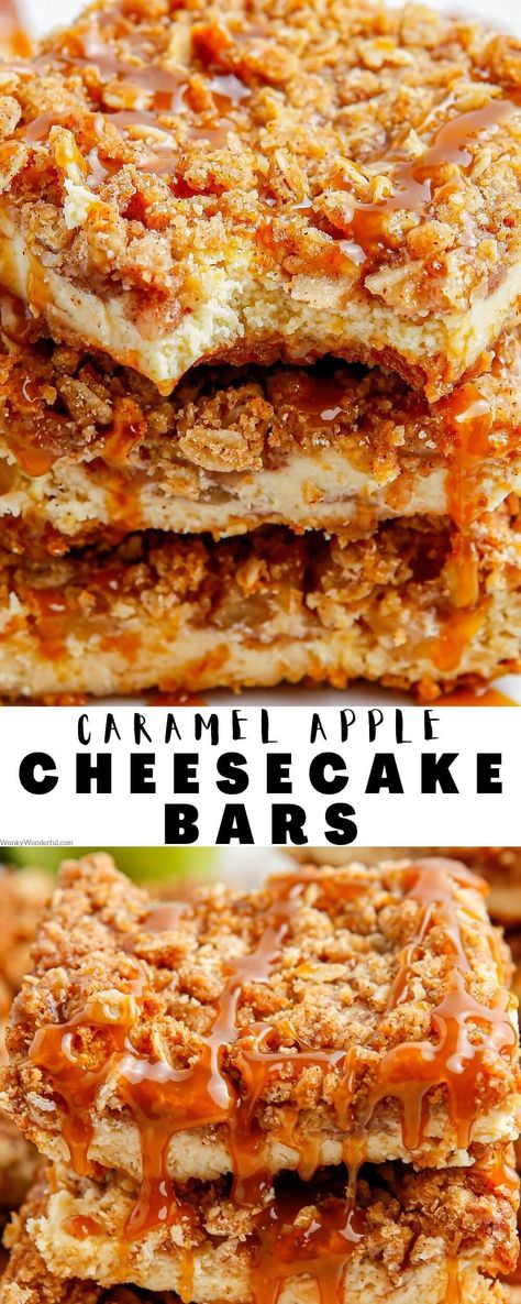 Sugared Apples, Caramel Apple Topping For Cheesecake, Carmel Apple Cheesecake Easy, Caramel Apple Crisp Cheesecake Bars, Luxurious Caramel Apple Cheesecake, Apple Cheesecake Bars, Autumn Picnic, Caramel Apple Cheesecake Bars, Cheesecake Bar