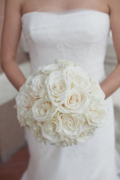 Sung & Jon | Photographer: Stacy Sodolak White Rose Bridal Bouquet, Bouquet Pastel, Yellow Wedding Bouquet, Red Bridal Bouquet, White Rose Bouquet, Red Bouquet Wedding, Rose Bridal Bouquet, White Bridal Bouquet, White Wedding Bouquets