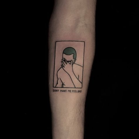 Frank Ocean Tattoo Ideas, Blonde Frank Ocean, Ocean Tattoo Ideas, Frank Ocean Tattoo, Blonde Album, Cover Tattoos, Ocean Tattoo, Tattoo Old School, Ocean Tattoos