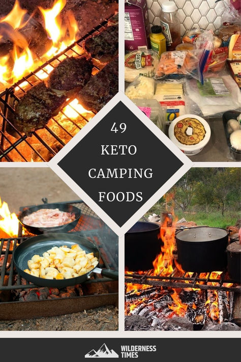 Who says camping trips need to disrupt your keto diet? With these wonderful food ideas, recipes, and tips, staying keto on your adventure will be a breeze. Keto Camping Recipes, Keto Camping Meals, Keto Camping Food Ideas, Camping Keto, Foods For Camping, Keto Camping Food, Bonfire Snacks, Keto Camping, Food Ideas Recipes